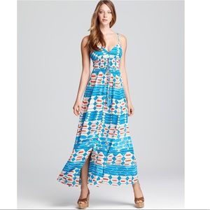 100% Silk Anthropologie x Tracy Reese Maxi Dress